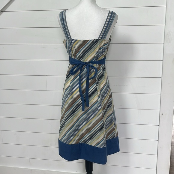 Patagonia Netty Dress striped tank seersucker sundress women’s size 8 - Picture 6 of 11